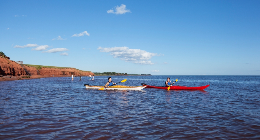 Argyle Shore, sea kayaks, ocean