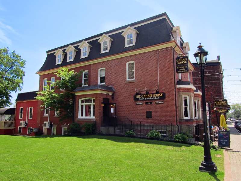 Exterior shot of Gahan House