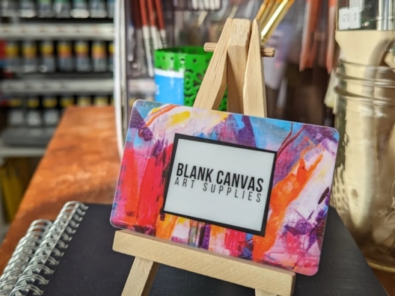 Black Canvas Art Supplies