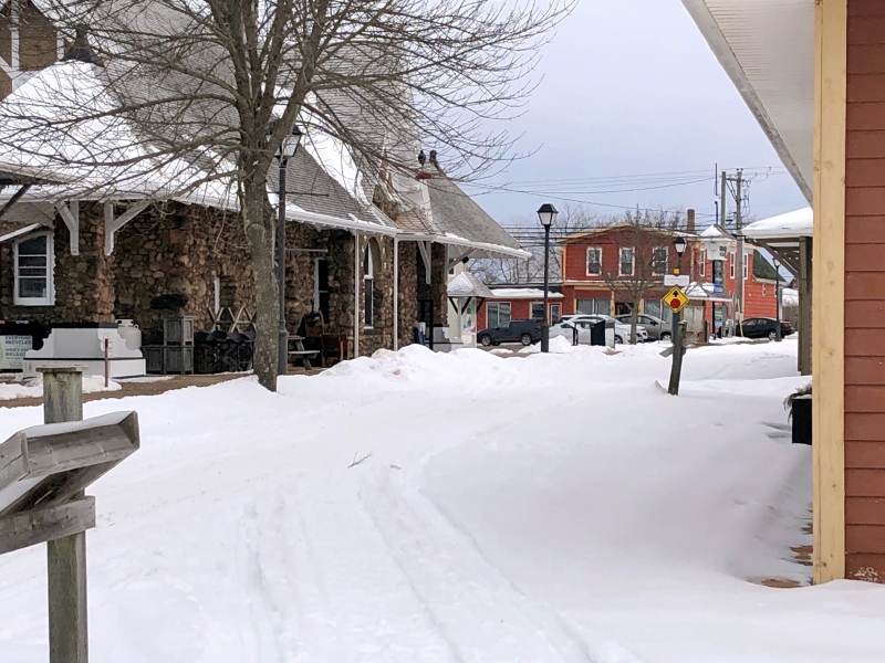 Winter at the Kensington Railyard