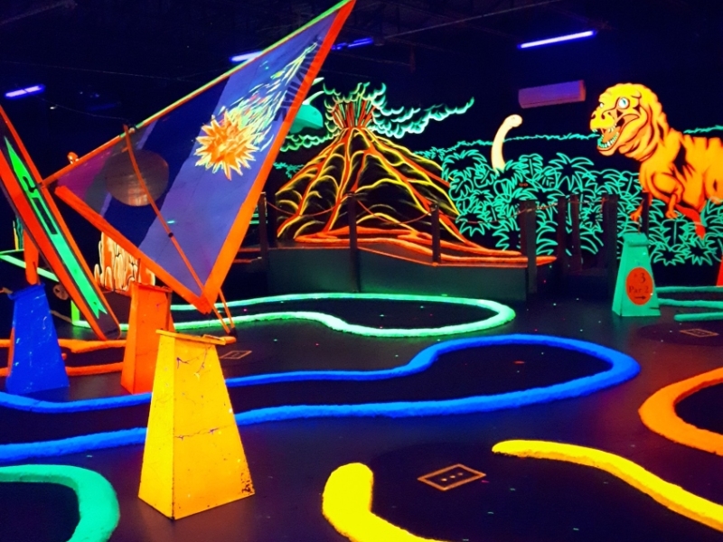 Black Magic Blacklight Mini Golf