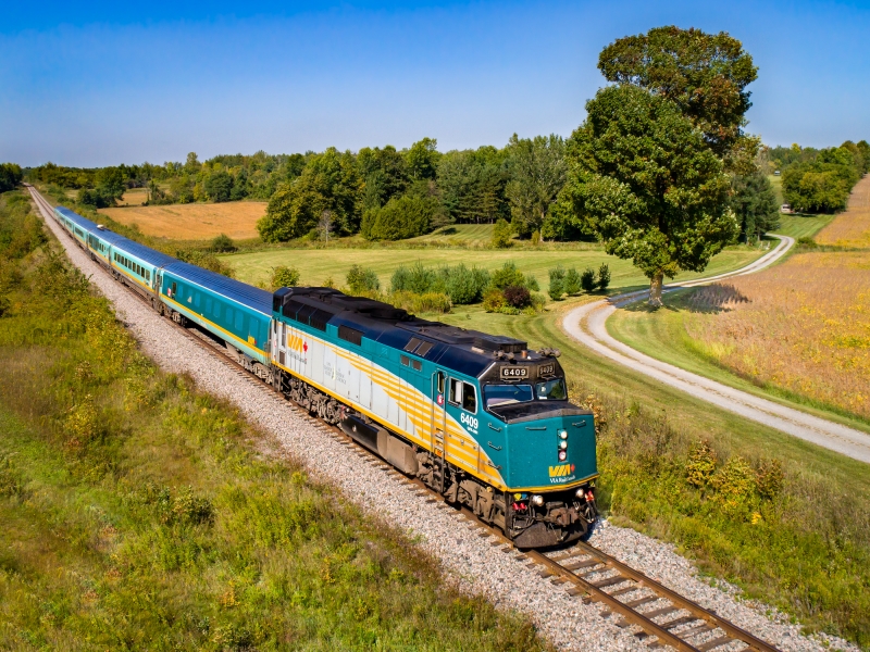 Via Rail Train